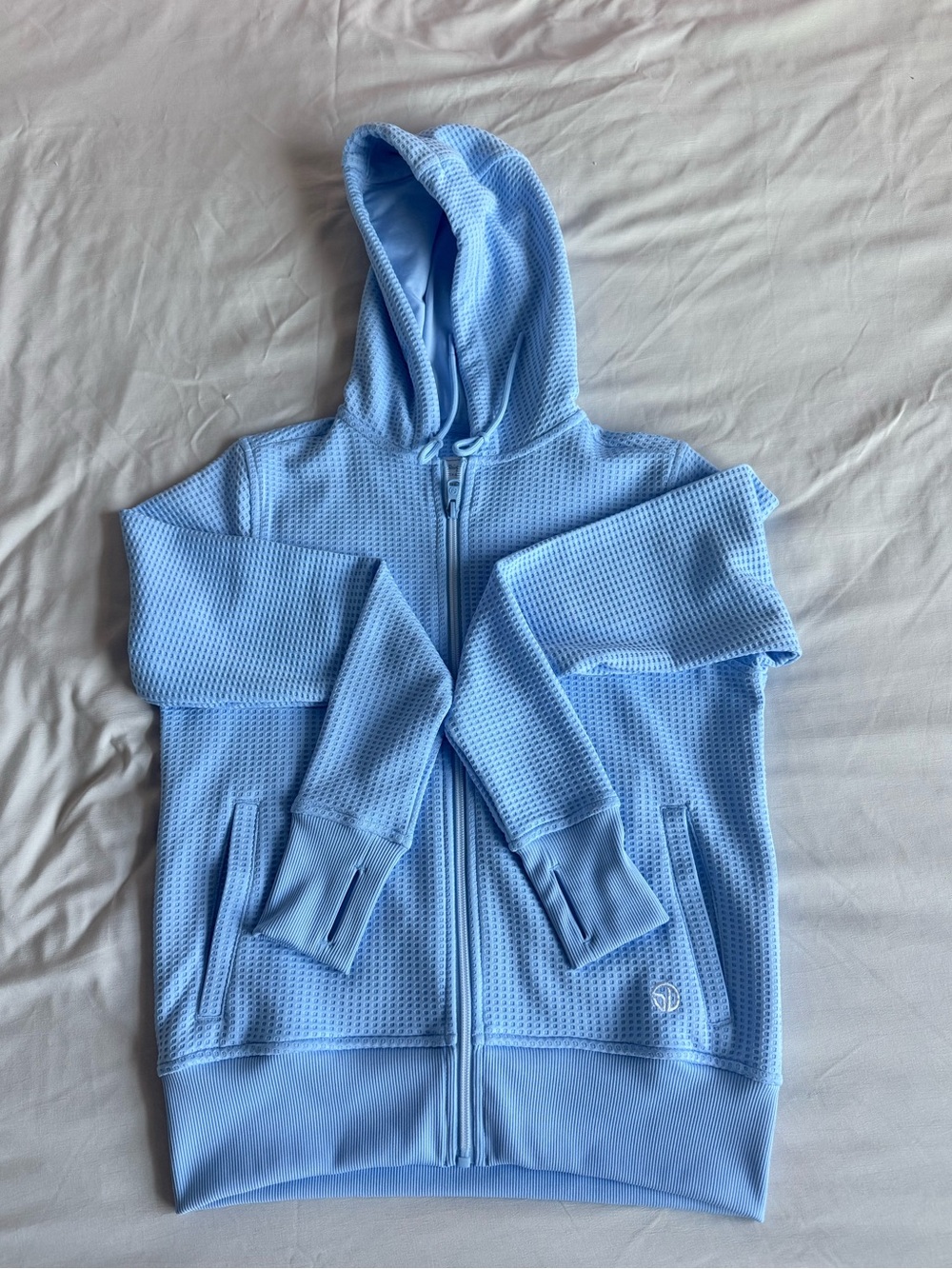 Straight Down Full Zip Hoodie, XS